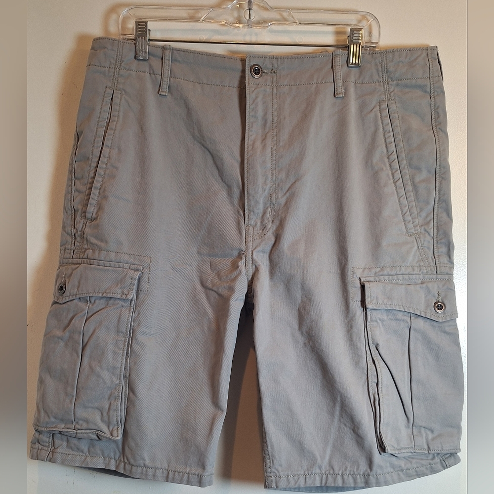Levi’s Cargo Ripstop Shorts‎ Gray Men’s 38x10(36 Tag)Utility Outdoor Work Hiking